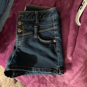 Jean shorts high rise